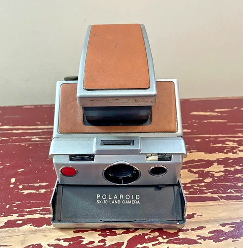 Vintage Polaroid SX-70  Folding Instant Land Camera -  Not Tested