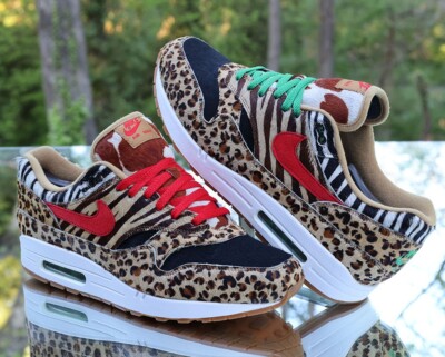 Nike Air Max 1 DXL Atmos Animal Pack 2.0 Men's Size 13 Wheat Custom  AQ0928-700 | eBay