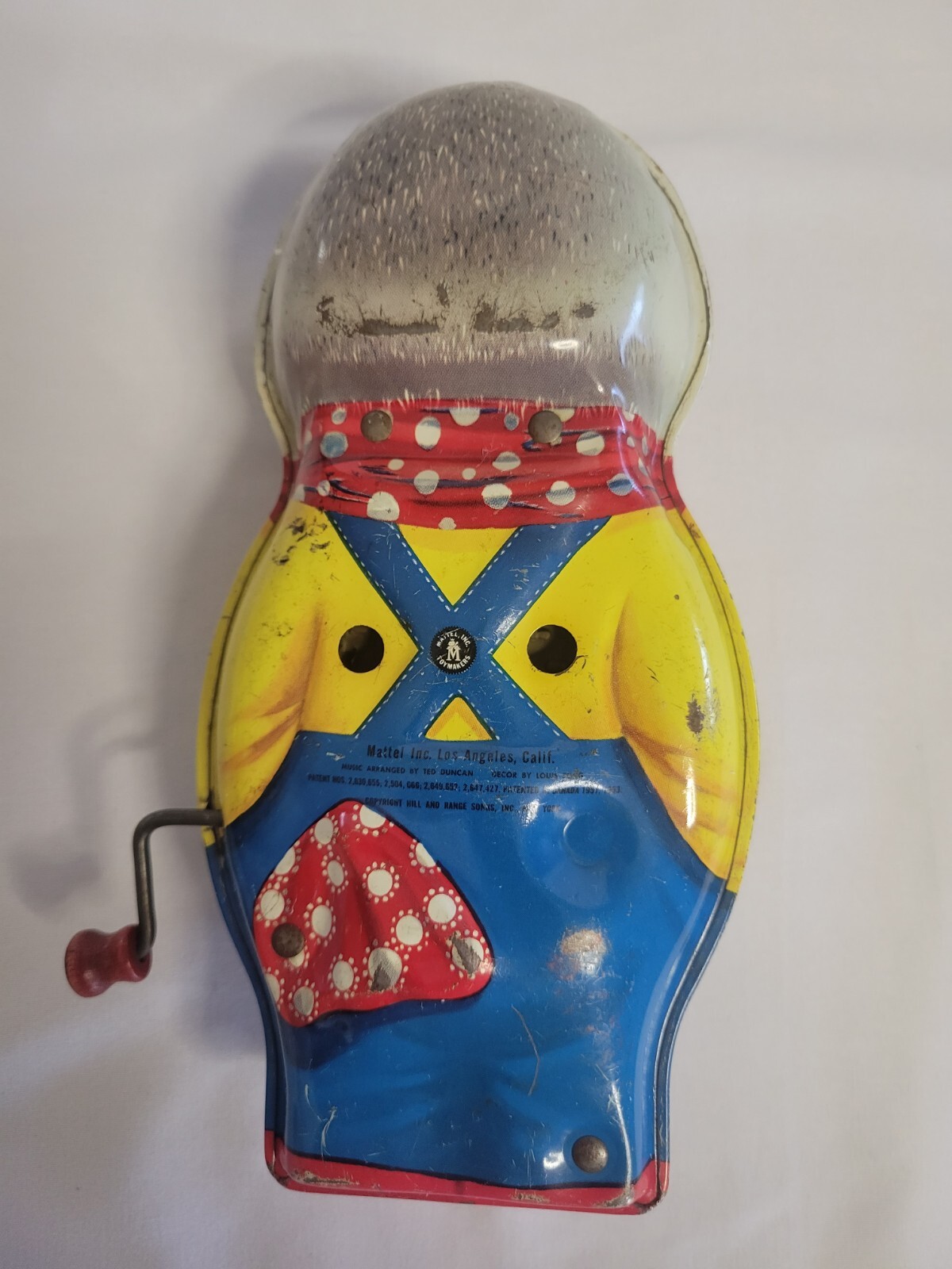 Vintage Peter Cottontail 1953 Mattel Tin Wind Up Toy eBay