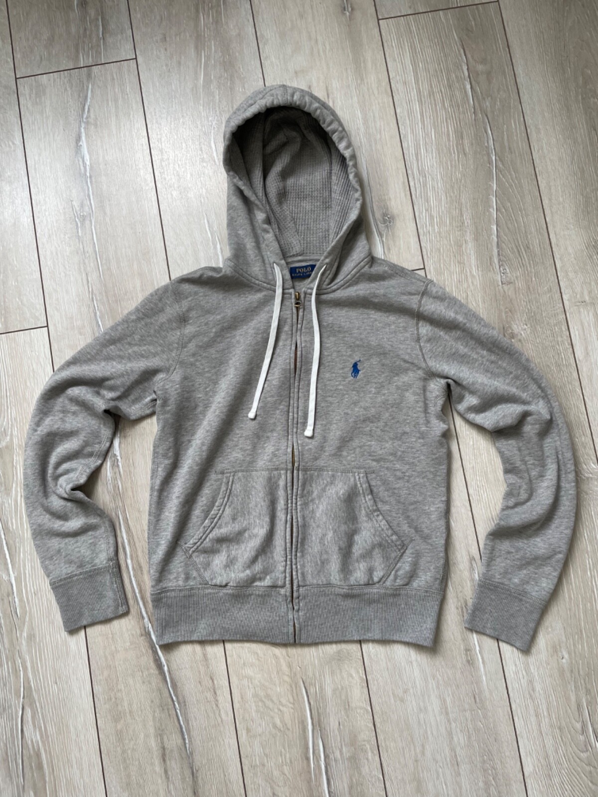 Felpa con cappuccio Polo Ralph Lauren piccola pony con cerniera