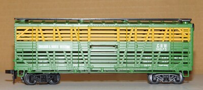 Model Power Bi-Level Stock Car ~ Chicago & North Western ~ Rd# CNW14373 - HO