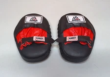 Amber Fight Gear Punch Mitts Training Strike Pads Target for Boxing MMA Karate