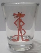 Pink Panther Standing 1½ Shot Glass
