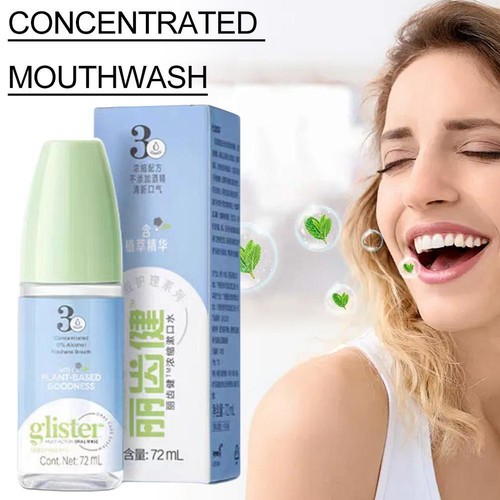 Amway Glister Konzentrierte Mundspülung Mundwasser 72ml KOSTENLOSER VERSAND🔥 - Picture 2 of 13