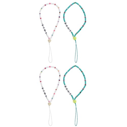2 Pieces Handy Rutschfestes Armband Fräulein Schlüsselband Mit Telefonanhänger - 第 1/12 張圖片