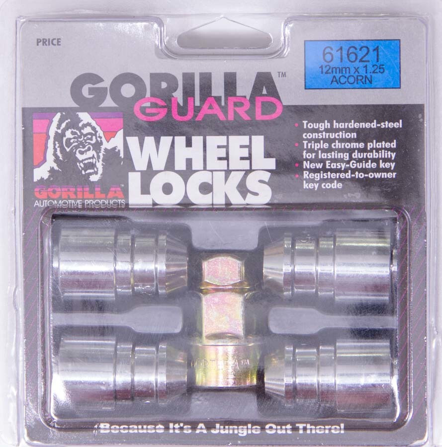 Gorilla Wheel Locks 12mmx1.25 Acorn 4pk 61621 for sale online eBay