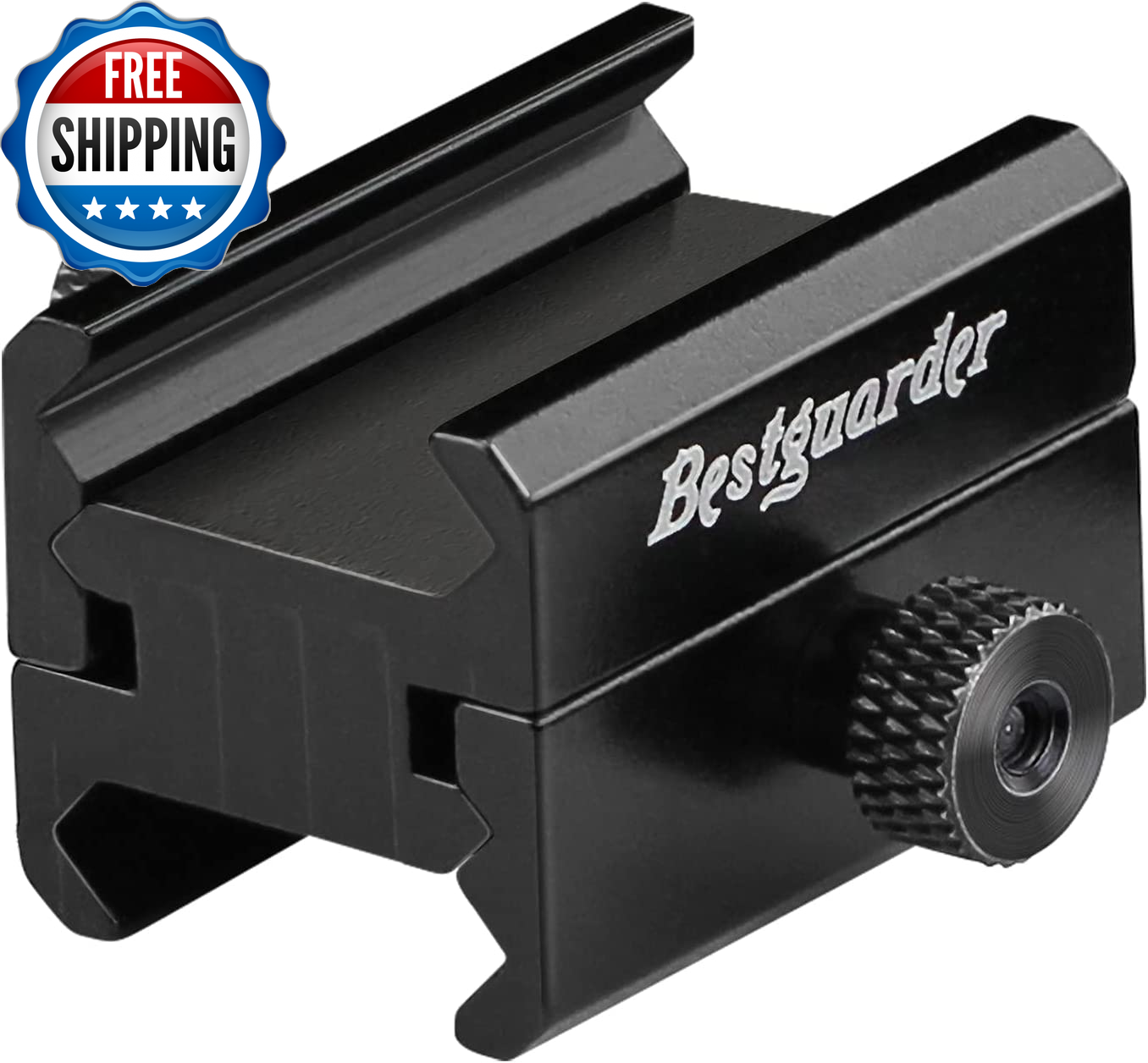 Picatinny Weaver to Ar Barrel Rail Mount Clamp Adapter Attachment
