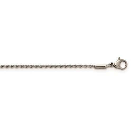 1.5mm 24in Rope Chain 