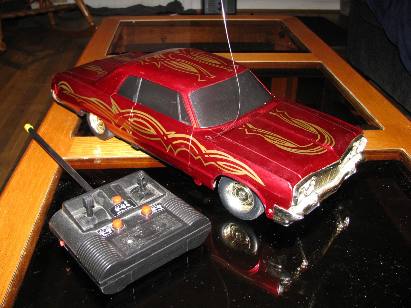Radio Shack ‘64 Impala Lowrider Radio Control w/Hydraulics R/C Car Only UNTESTED eBay