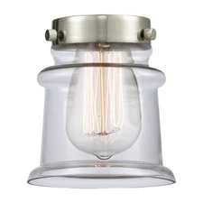 Innovations Small Canton 5.75" Light Glass, Clear Bell - G182S