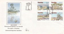 Namibia 1990 Sights of Namibia FDC Keetmanshoop Special cancel Unaddressed VGC
