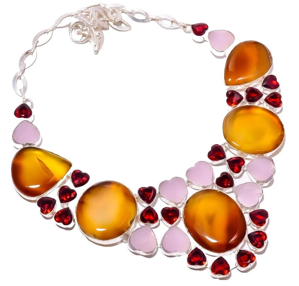 Collares y colgantes de gargantilla de ágata de moda