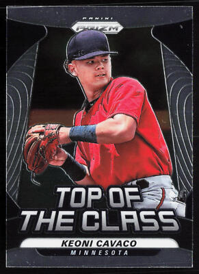 2020 Panini Prizm Top of The Class Keoni Cavaco #TOC-13 Minnesota