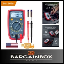 User-Friendly Digital Multimeter 2000 Counts - Accurate Testing & Safety First