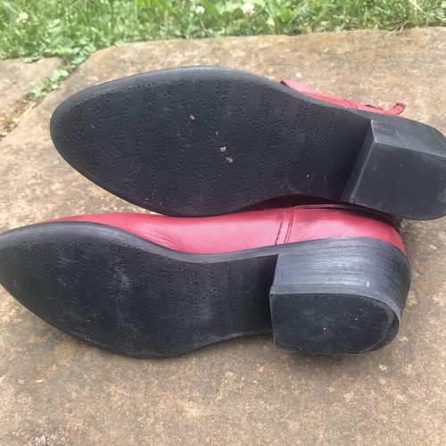 franco sarto red cowboy boots