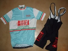 NEW - Pella Cycling Kit, Vintage La Mitica, Men's M