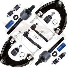 Set of 10 Suspension Kit Ball Joints Control Arms For 1988-1991 Honda Civic CRX