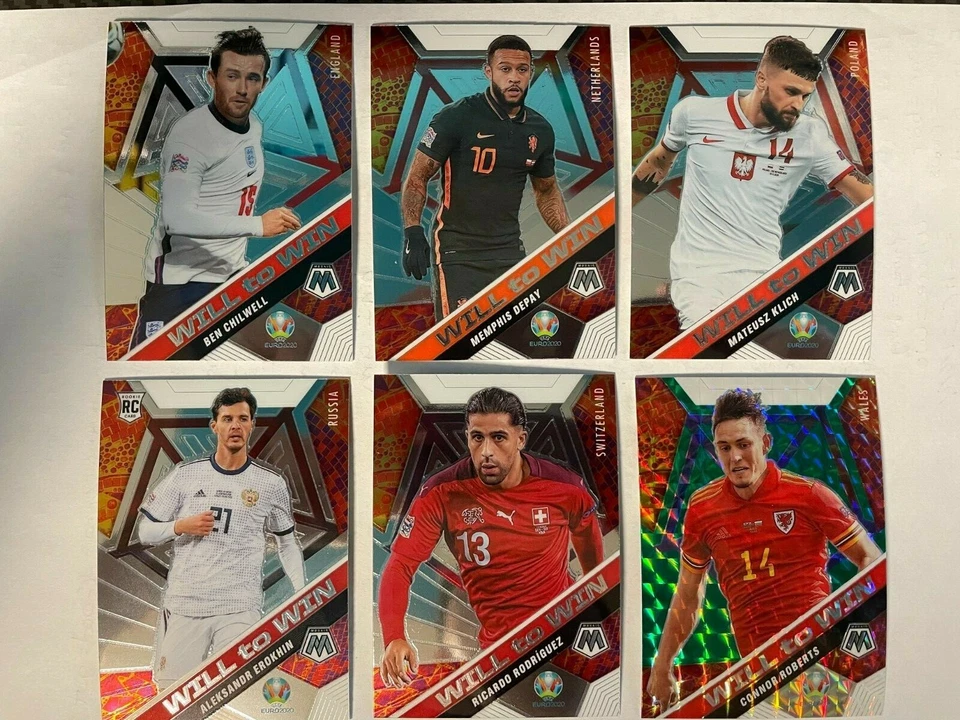 2021 Mosaic UEFA Euro Inserts Will to Win Pick PYC - Image 3 of 3