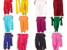 Cotton Semi Patiala Salwar with Dupatta Set Ethnic Wear Free Size For Women's