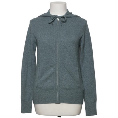 Soft Goat, Kapuzenpullover, Größe: XS, Grau, Kaschmir, Einfarbig, Damen #VIt