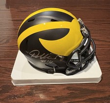 Michigan Wolverines, Denard Robinson, Signed Mini Helmet, PIA