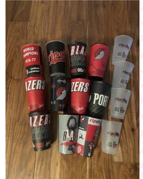 Collection NBA Portland Trailblazers Collector Cups