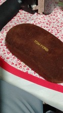 Tom Ford Brown Suede Hard Eyeglass Sunglass Case