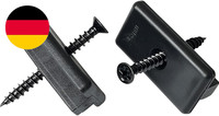 200 StüCk WPC Clips, 6 Mm Terrassenclips Kunststoff FüR Wpc/Bpc Dielen, Versteck