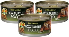 Zoo Med Box Turtle Food 6 Oz Pack Of 3