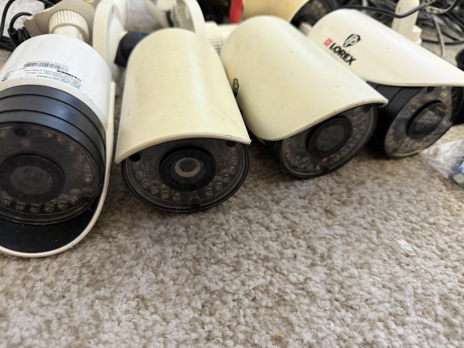 & Cables - Lot Of  7 Cameras Used