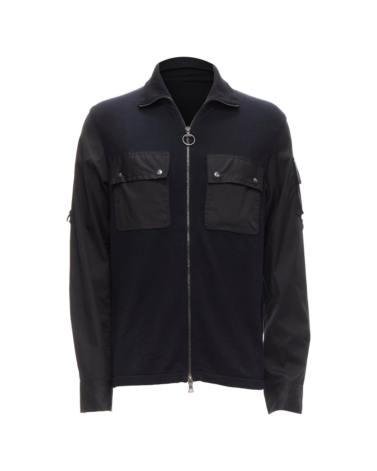 Preloved prada Versatile Full Zip Front Shirt Jac… - image 1