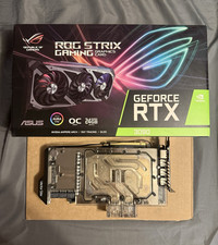 ASUS ROG STRIX GeForce RTX 3090 24GB OC NVIDIA Graphics Card with EKWB COOLING
