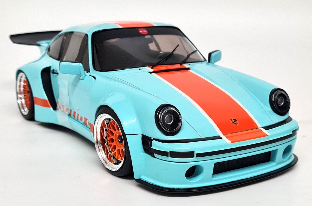 Solido 1/18 Porsche 911 930 Twin Turbo KS-R Gulf Blue 2026 Diecast Model Car