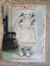 Vintage Nicole Creations Victorian Doll Kit Lot of 2 1501, 1502 Doll Kit New