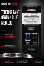 Genuine Porsche Touch Up Paint Gentian Blue Metallic 911-095-933-23-M5D