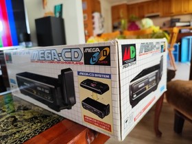 Boxed Sega Mega CD Model 1 + Genesis + 2 Controllers + 4GB Everdrive -AUS SELLER