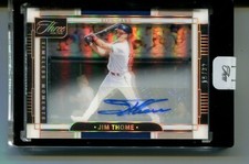 2024 Panini Three and Two Jim Thome Timeless Moments Auto 19/32