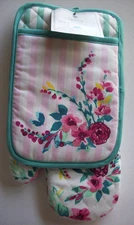 The Pioneer Woman Painted Meadow Oven Mitt & potholder set UNUSED