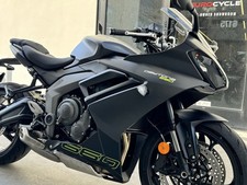 2025 Triumph Daytona 660 Satin Granite/Satin Black 