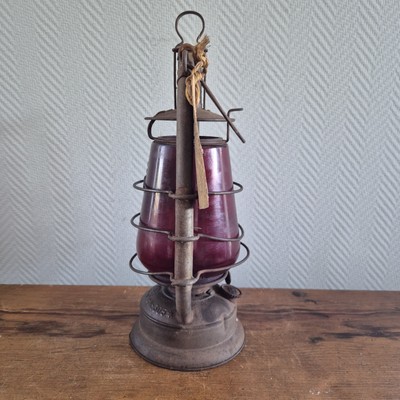 Lampada vintage Lanterna Feuerhand 305 (1927-1933) pre WW2 ricambi