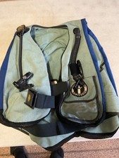 Aqua Lung Scuba BCD Buoyancy Compensator Vest w/ Inflator Hoses Teal