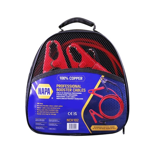NAPA Professional Booster Cables 20mm x 4m - NCH102
