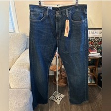 Image of Levi’s Stretch 527 Slim Bootcut Blue 40x32 Mens Denim Jeans NWT