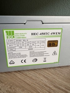 HEC-450TC-4WEM, 450 Watt ATX PC Netzteil