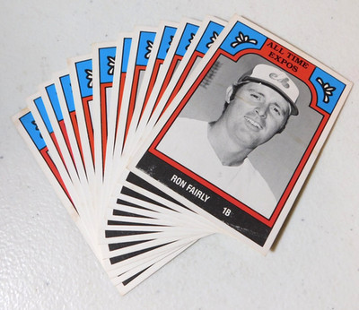 1986 BASEBALL TCMA ALL TIME EXPOS YOU PICK YOUR CARD #1EXP-12EXP  (item#N26)