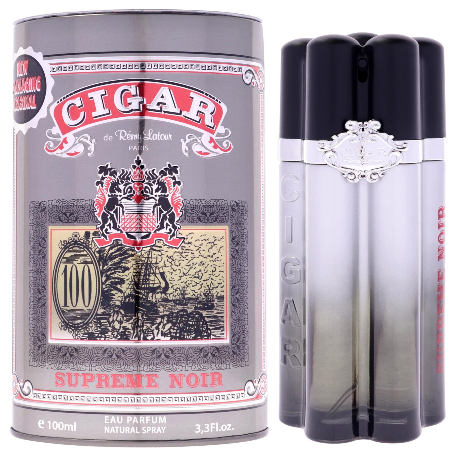 Cigar Supreme Noir by Remy Latour for Men - 3.3 oz EDP Spray