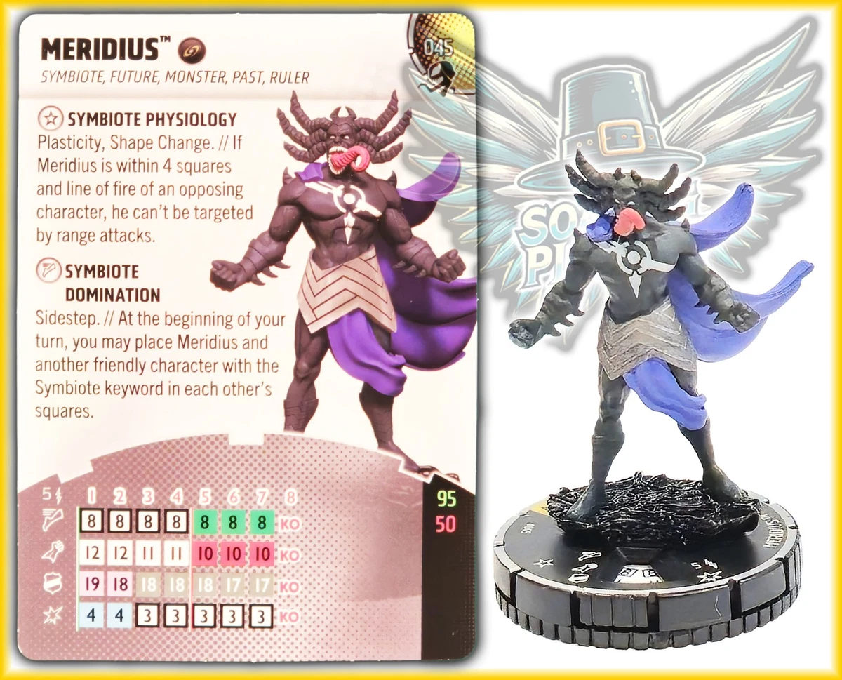 Marvel Heroclix MERIDIUS - 045 - SUPER RARE Venom Set | eBay