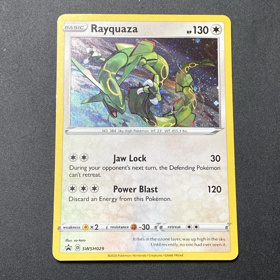 Rayquaza SWSH029 SWSH: Sword & Shield Promo Cards Holo - Image 2 of 3
