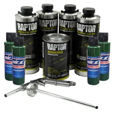 UPOL Raptor Emerald Green Urethane Spray-On Truck Bed Liner & Texture Coating 4L
