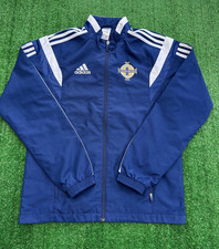 Northern Ireland FC Adidas 2013 Navy Tracksuit Top Jacket | Adult Small Football